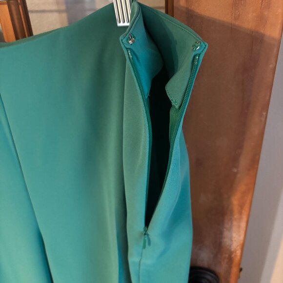 Mango Women Green wide leg trousers SZ: 14 - Picture 7 of 14